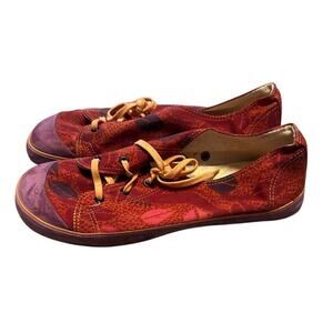 Gudrun Sjoden Lace Up Sneakers Flats Lagenlook US Size 9.5
